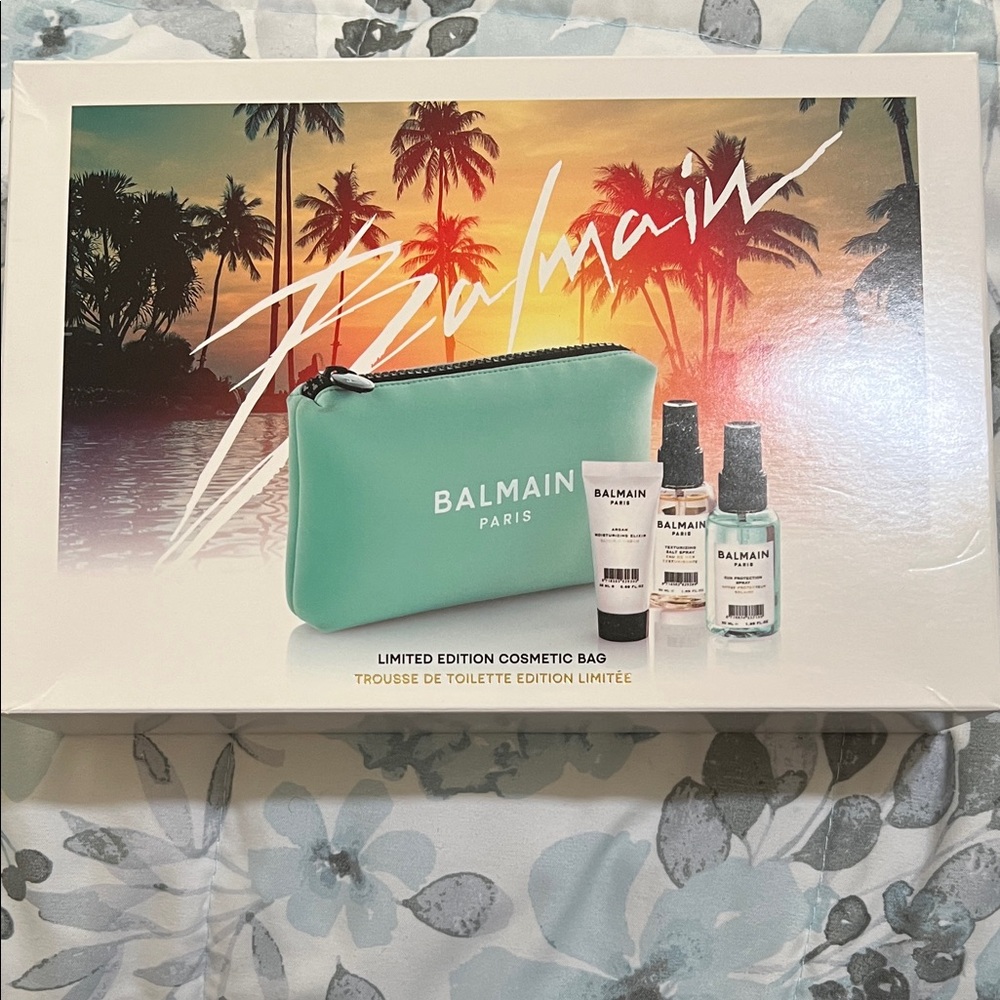 Balmain Limited Edition Cosmetic Bag